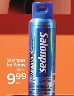 Metro SALONPAS JET SPRAY offer