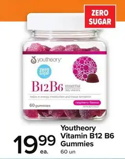 Metro YOUTHEORY VITAMIN B12 B6 GUMMIES offer