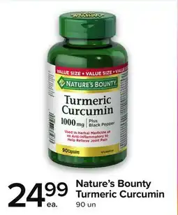Metro NATURE'S BOUNTY TURMERIC CURCUMIN offer