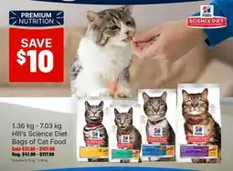 Ren’s Pets Depot 1.36 kg - 7.03 kg Hill's Science Diet Bags of Cat Food offer