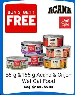 Ren’s Pets Depot Acana & Orijen Wet Cat Food offer
