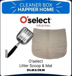 Ren’s Pets Depot O'select Litter Scoop & Mat offer