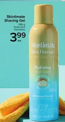 Metro SKINTIMATE SHAVING GEL offer