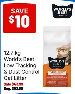 Ren’s Pets Depot 12.7 kg World's Best Low Tracking & Dust Control Cat Litter offer