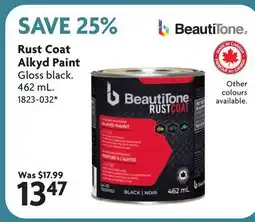 Home Hardware Rust Coat Alkyd Paint offer
