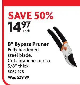 Home Hardware 8 Bypass Pruner offer