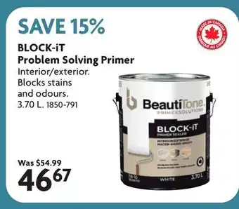 Home Hardware BLOCK-iT Problem Solving Primer offer