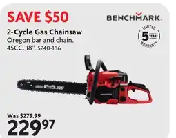 Home Hardware 2-Cycle Gas Chainsaw offer
