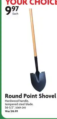 Home Hardware Round Point Shovel offer