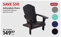 Home Hardware Adirondack Chairs offer