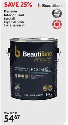 Home Hardware Designer Interior Paint offer