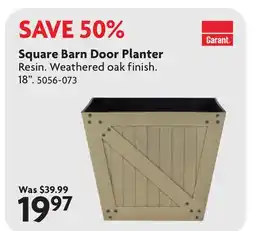 Home Hardware Square Barn Door Planter offer