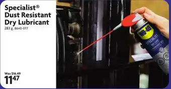 Home Hardware Specialist Dust Resistant Dry Lubricant offer