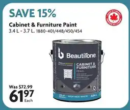 Home Hardware Cabinet & Furniture Paint offer