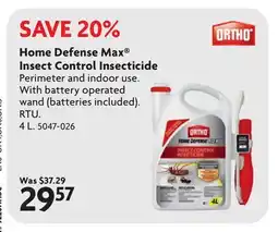 Home Hardware Home Defense Max Insect Control Insecticide offer