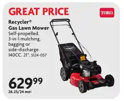 Home Hardware Recycler Gas Lawn Mower offer
