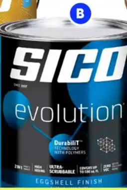 RONA 3.78-L cans of SICO Prestige, Evolution, Endurance, Clean Surface and 360 interior paint offer