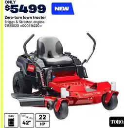 RONA TORO Zero-turn lawn tractor offer