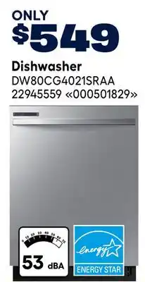 RONA SAMSUNG Dishwasher offer