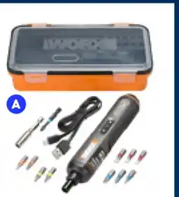 RONA WORX Screwdriver with 12 bits offer