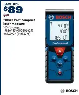 RONA Bosch Blaze Pro' compact laser measure offer