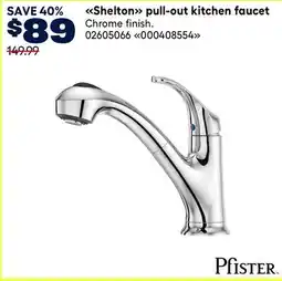 RONA Pfister Shelton pull-out kitchen faucet offer