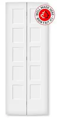 RONA Metrie Bayshore 5-panel bifold door offer