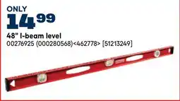RONA CRAFTSMAN 48 l-beam level offer