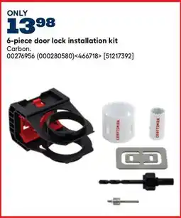 RONA Craftsman 6-piece door lock installation kit offer