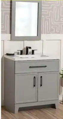RONA Landon & Co. by Rona Mabela vanity Grey. 30 offer