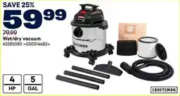 RONA CRAFTSMAN Wet/dry vacuum offer