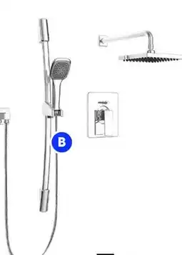RONA Bélanger Polished chrome finish shower columns offer