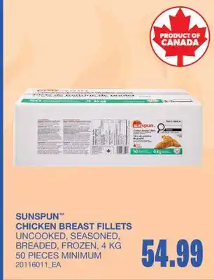 Wholesale Club CHICKEN BREAST FILLETS offer