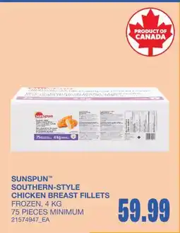 Wholesale Club SOUTHERN-STYLE CHICKEN BREAST FILLETS offer