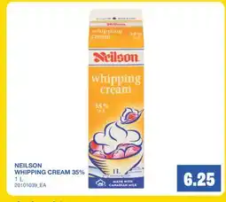 Wholesale Club NEILSON WHIPPING CREAM 35% offer