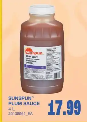 Wholesale Club PLUM SAUCE offer