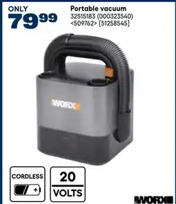 RONA Worx Portable vacuum offer
