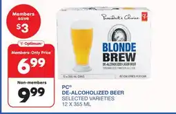 Wholesale Club PC DE-ALCOHOLIZED BEER offer