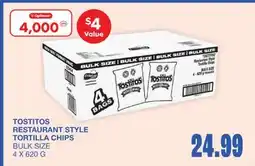 Wholesale Club TOSTITOS RESTAURANT STYLE TORTILLA CHIPS offer