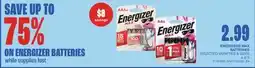 Wholesale Club MAX BATTERIES, 4-8'S offer