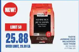Wholesale Club TASTIE JASMINE RICE MILAGROSA GAO THOM offer