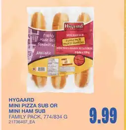 Wholesale Club MINI PIZZA SUB OR MINI HAM SUB, 774/834 G offer