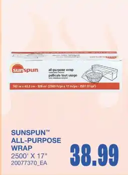 Wholesale Club ALL-PURPOSE WRAP, 2500' X 17 offer