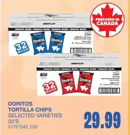Wholesale Club TORTILLA CHIPS, 32'S offer