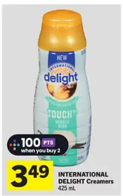 Foodland INTERNATIONAL DELIGHT Creamers offer