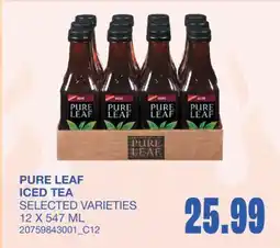 Wholesale Club PURE LEAF ICED TEA offer