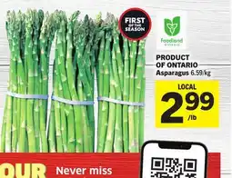 Foodland Asparagus offer