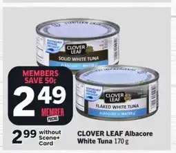 Foodland CLOVER LEAF Albacore White Tuna offer