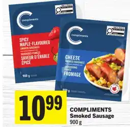 Foodland COMPLIMENTS Smoked Sausage offer
