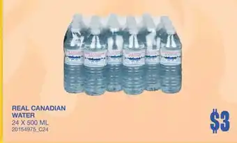 Wholesale Club WATER offer